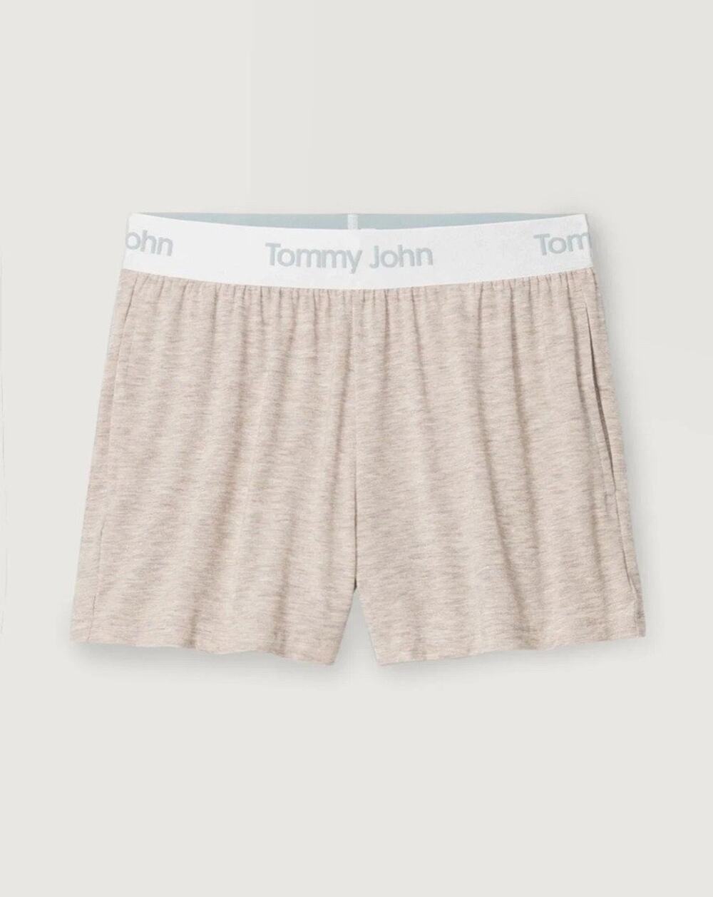 Tommy John Women’s Size Medium Second Skin Sleep Shorts Dove Heather Soft Lounge